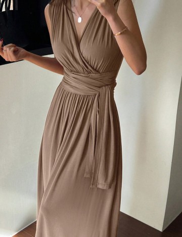 Rochie midi Shein, maro