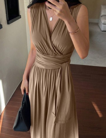 Rochie midi Shein, maro