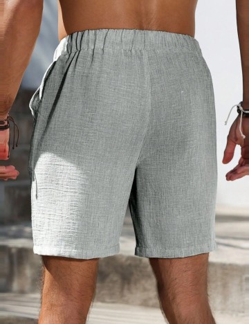 Pantaloni scurți Shein, gri