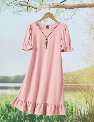 Rochie midi Shein, roz