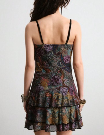 Rochie mini Shein Romwe, mix culori