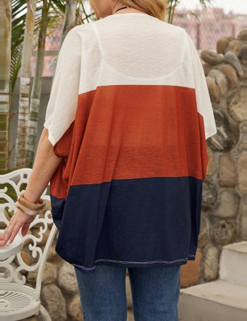 Cardigan Shein, mix culori