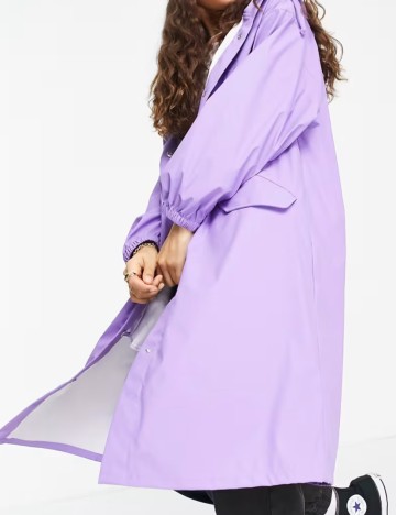 Jachetă de ploaie ASOS, mov