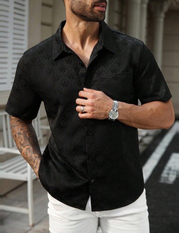 Cămașă Shein, negru