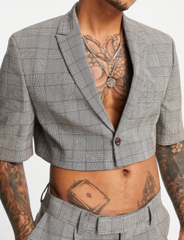 Sacou scurt ASOS, mix culori