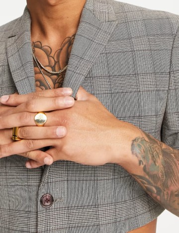 Sacou scurt ASOS, mix culori