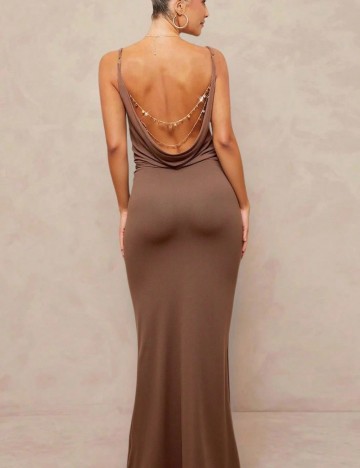 Rochie maxi Shein, maro