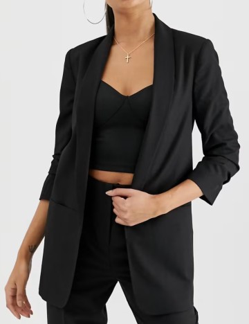 Sacou ASOS, negru
