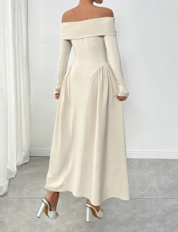 Rochie midi Shein, bej