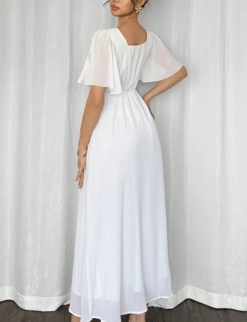 Rochie midi Shein, alb