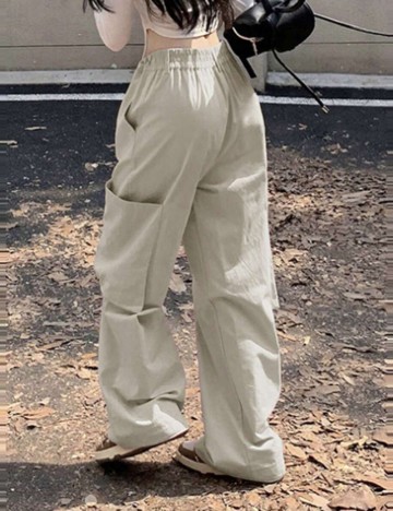 Pantaloni Shein, bej