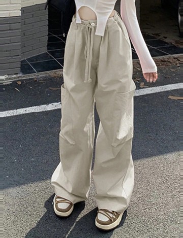 Pantaloni Shein, bej