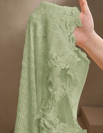 Rochie maxi Shein Anewsta, verde