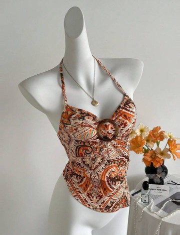 Top Shein, mix culori