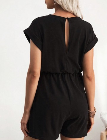 Salopetă scurtă Shein, negru