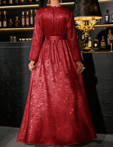 Rochie maxi Shein, vișiniu