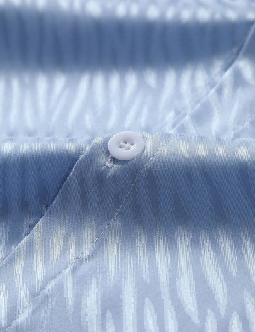 Cămașă Shein MANFINITY, albastru