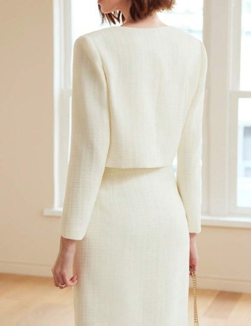 Sacou MOTF by Shein, crem