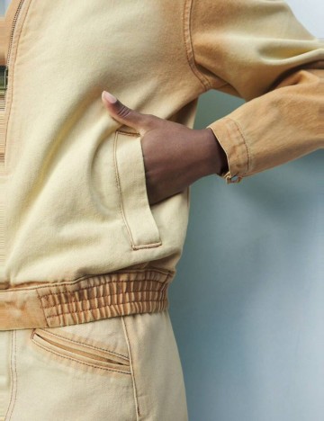 Geacă de blugi Shein, galben