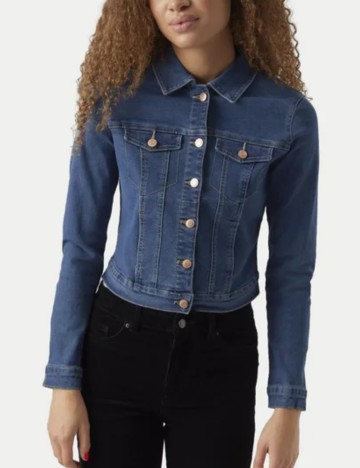 Jachetă De Blugi Vero Moda, albastru