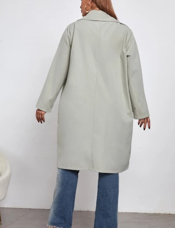 Jachetă Shein Curve+, gri