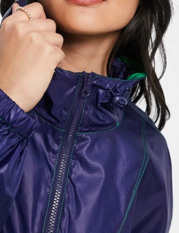 Jachetă de ploaie ASOS, albastru