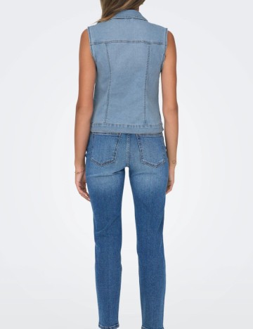 Vestă de blugi Only, albastru