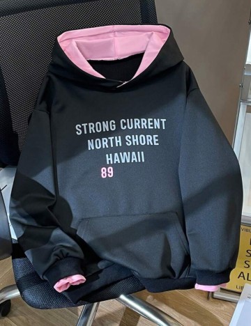 Hanorac Shein, negru