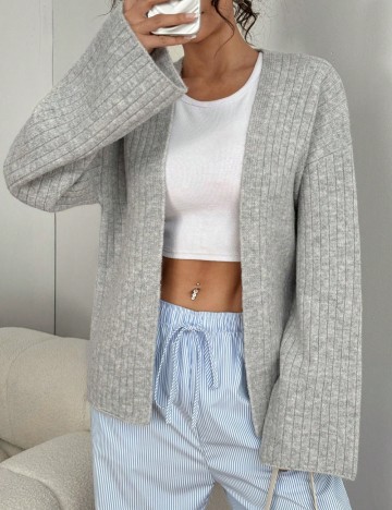 Cardigan Shein, gri