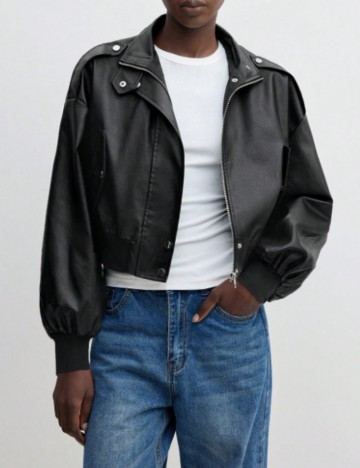 Jachetă Shein, negru