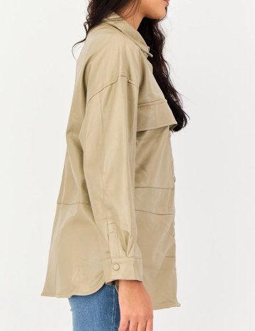 Jachetă Pull&Bear, bej