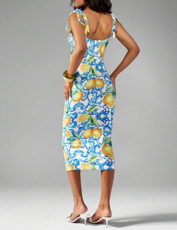 Rochie midi Shein Missguided, mix culori