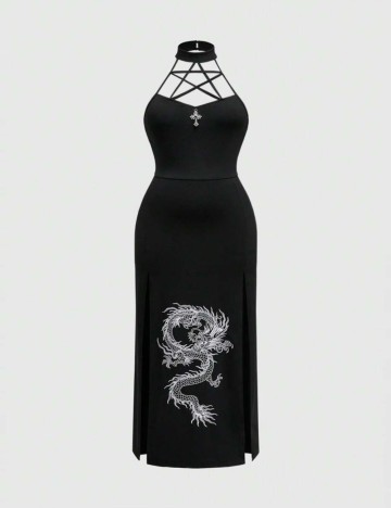 Rochie maxi Shein, negru