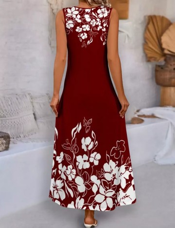 Rochie maxi Shein Curve+, mix culori