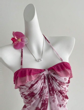 Top Shein, mix culori