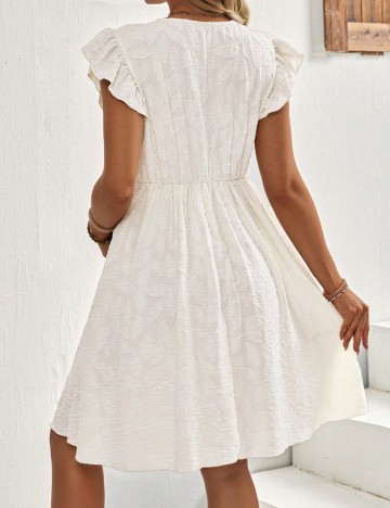 Rochie mini Shein, crem