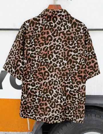 Cămașă cu m&acirc;necă scurtă Shein, mix culori