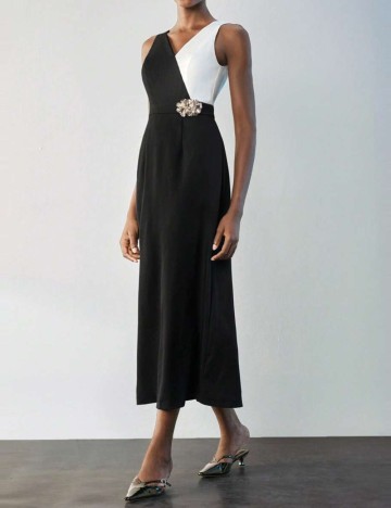 Rochie midi Shein, mix culori