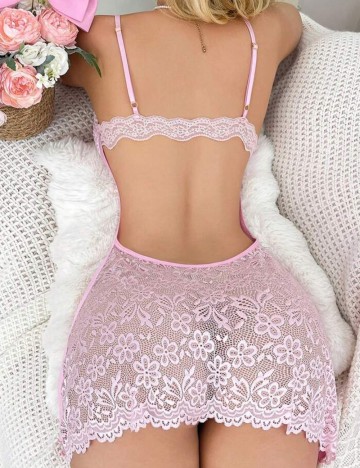 Rochie De Noapte Shein, roz