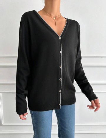 Cardigan Shein, negru