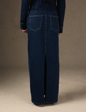 Fustă de blugi Shein, bleumarin