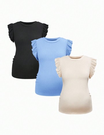 Set Tricouri Shein, mix culori