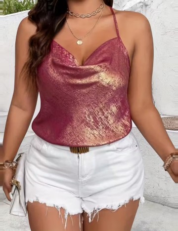 Top Shein, mix culori