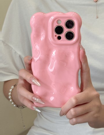 Husă iPhone Shein, roz