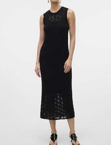 Rochie tricotată Vero Moda, negru