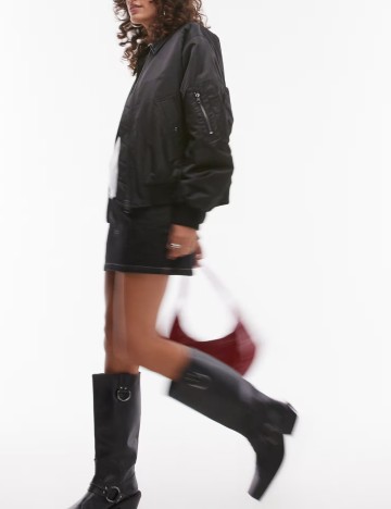 Jachetă Topshop, negru