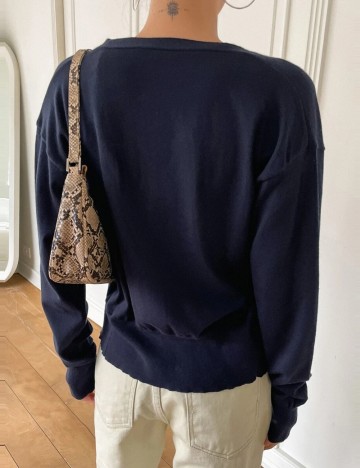 Bluză DAZY / LESS by SHEIN, albastru