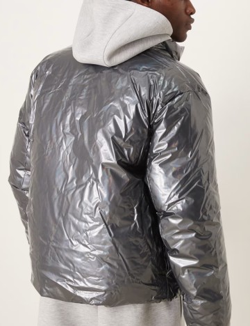 Geacă ASOS, argintiu