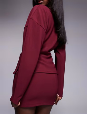 Cardigan ASOS, vișiniu