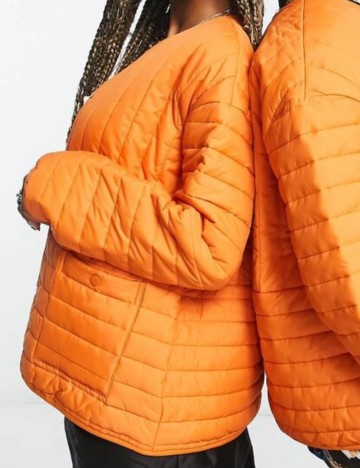 Geacă Reclaimed vintage, portocaliu